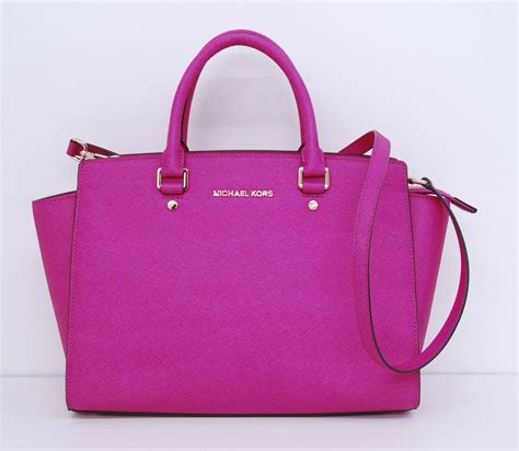 pink purses michael kors|Michael Kors purses hot pink.